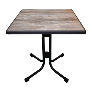 Table de Patio Pliante Limburg Vintage - 70 x 70 cm