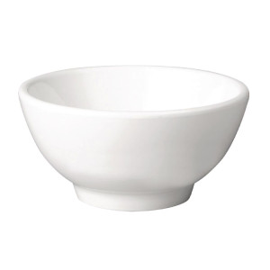 Bol Rond En Mélamine Pure Blanc - Ø130Mm