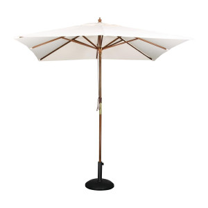 Parasol Carré Écru - L 2500 x P 2500mm