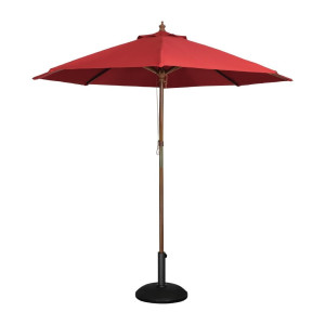 Parasol Rond Rouge - 2,5 m