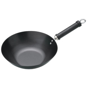 Wok Antiadhésif Fond Plat - 305 mm