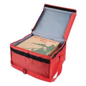 Grand Sac de Livraison Pizza Isotherme en Nylon