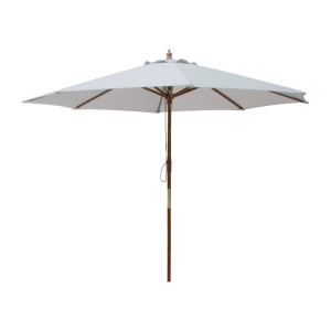 Parasol Rond Gris 3 m