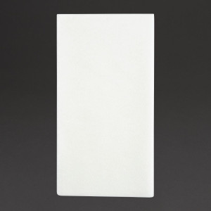 Serviettes de Table Airlaid Pliage en 8 Premium Tablin Blanches 40 x 40 cm - Lot de 500