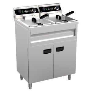 Friteuse sur Coffre Electrique - 2 x 9 L