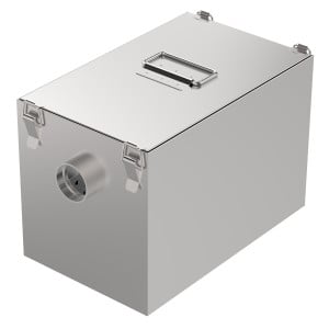 Bac à Graisse en Inox - 89 L