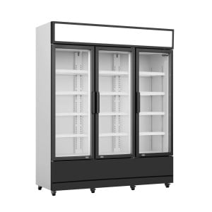 Vitrine Réfrigérée à Boissons 3 Portes Vitrées 1065 L