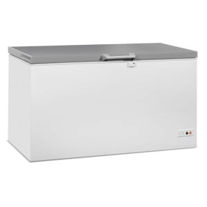 Congélateur Coffre avec Couvercle en Inox - 469 L