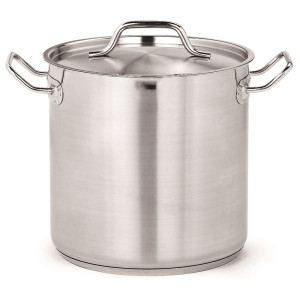 Marmite en Inox avec Couvercle - Ø 32 - 25 L