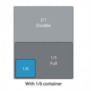 Couvercle À Bac Gn1/6 Gastro M - 3