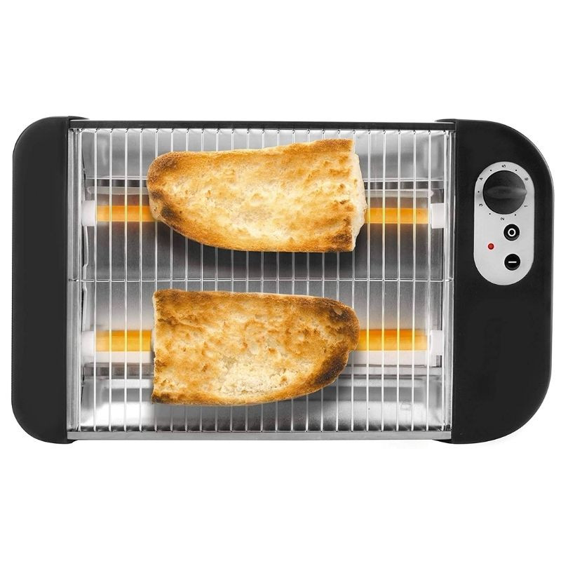 Toaster grille-pain vertical pro inox faible encombrement et rapide pour  burger et sandwich - Tom Press