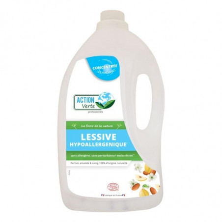 Lessive Liquide Hypoallergénique - Parfum Amande et Coing - 5 L