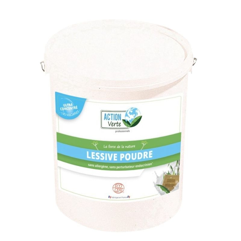 Lessive poudre Ecocert en Dosettes - Founisseur laverie