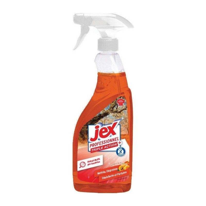 Spray Dégraissant Multi-Surfaces Inox - 750 ml - Jex - Fourniresto