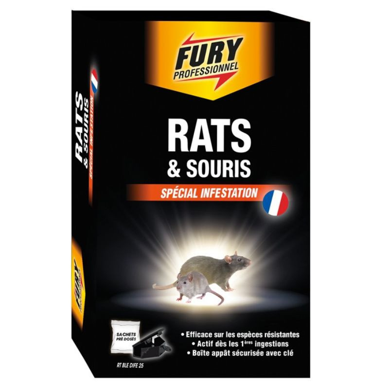 Piège anti-mites alimentaires Fury - Boîte de 2 sur