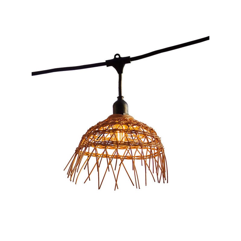 Guirlande Lumineuse Ext Rieure Abat Jour Exotique Paille Hawai