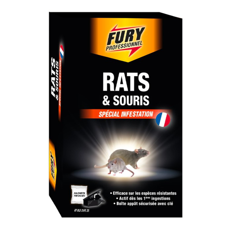 Boîte à appats rats et souris