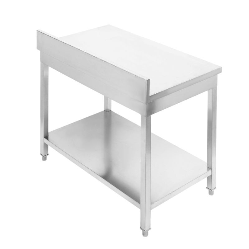 Table Inox Avec Dosseret Et Tag Re Dynasteel Robuste Et Pratique Fourniresto