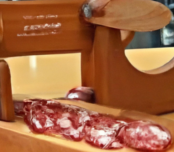 Guillotine à saucisson