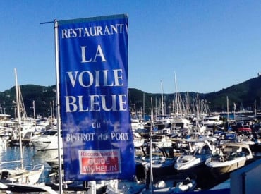 Panneau La Voile Bleue