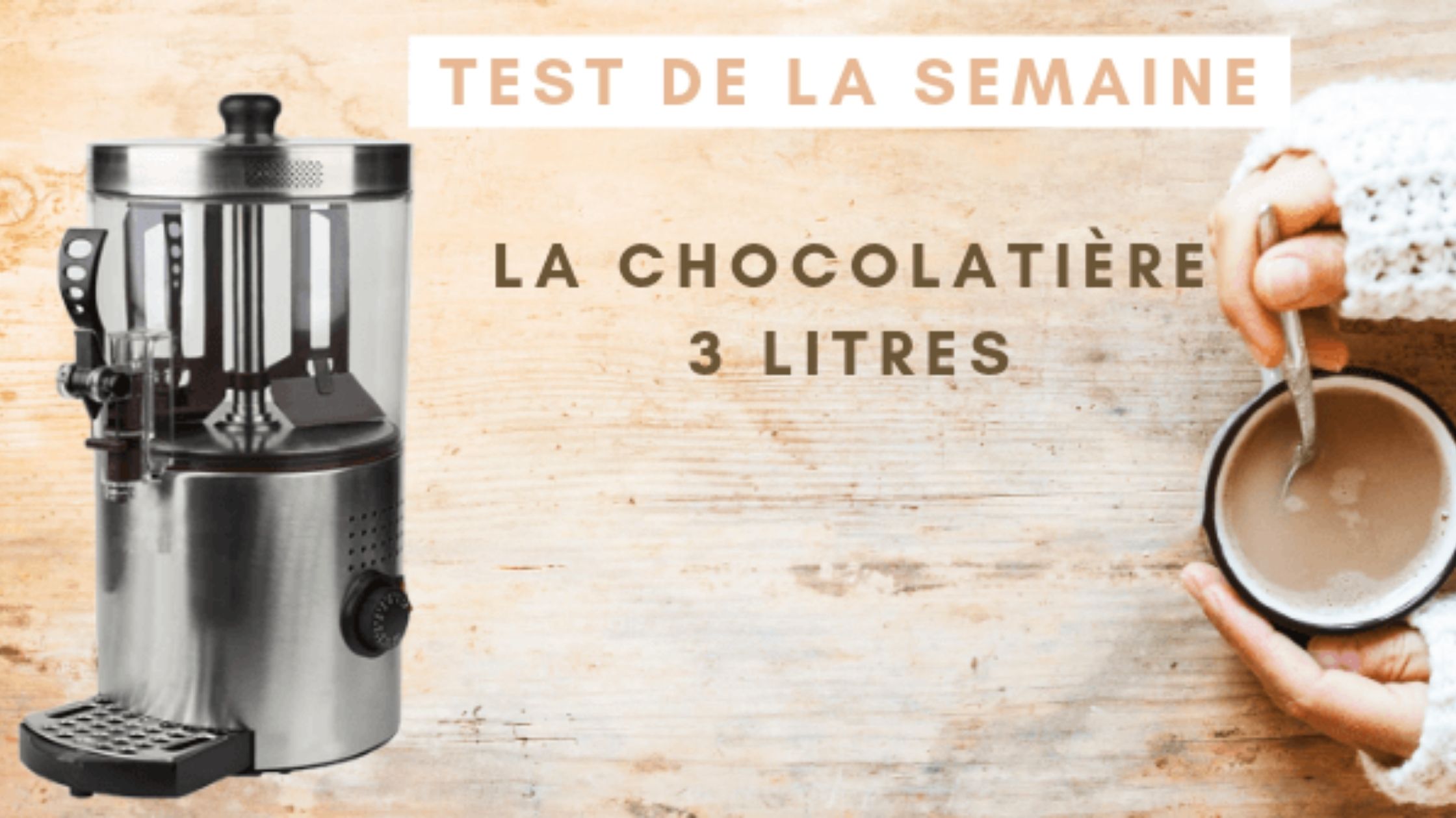 Chocolatière 3L